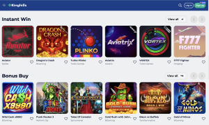 Kinghills Casino Website